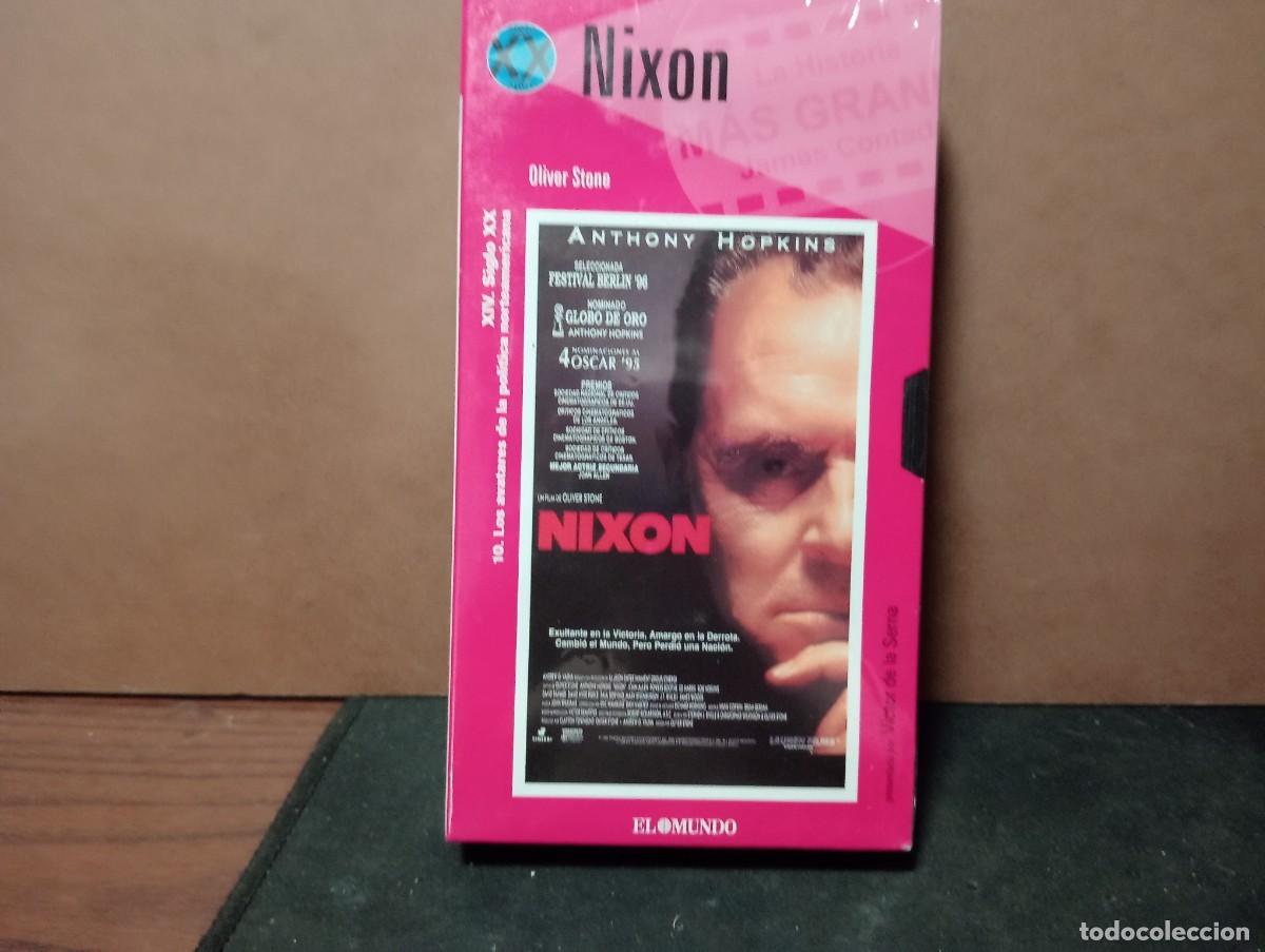 Cine: pelicula vhs &rdquo; Nixon &rdquo; precintada