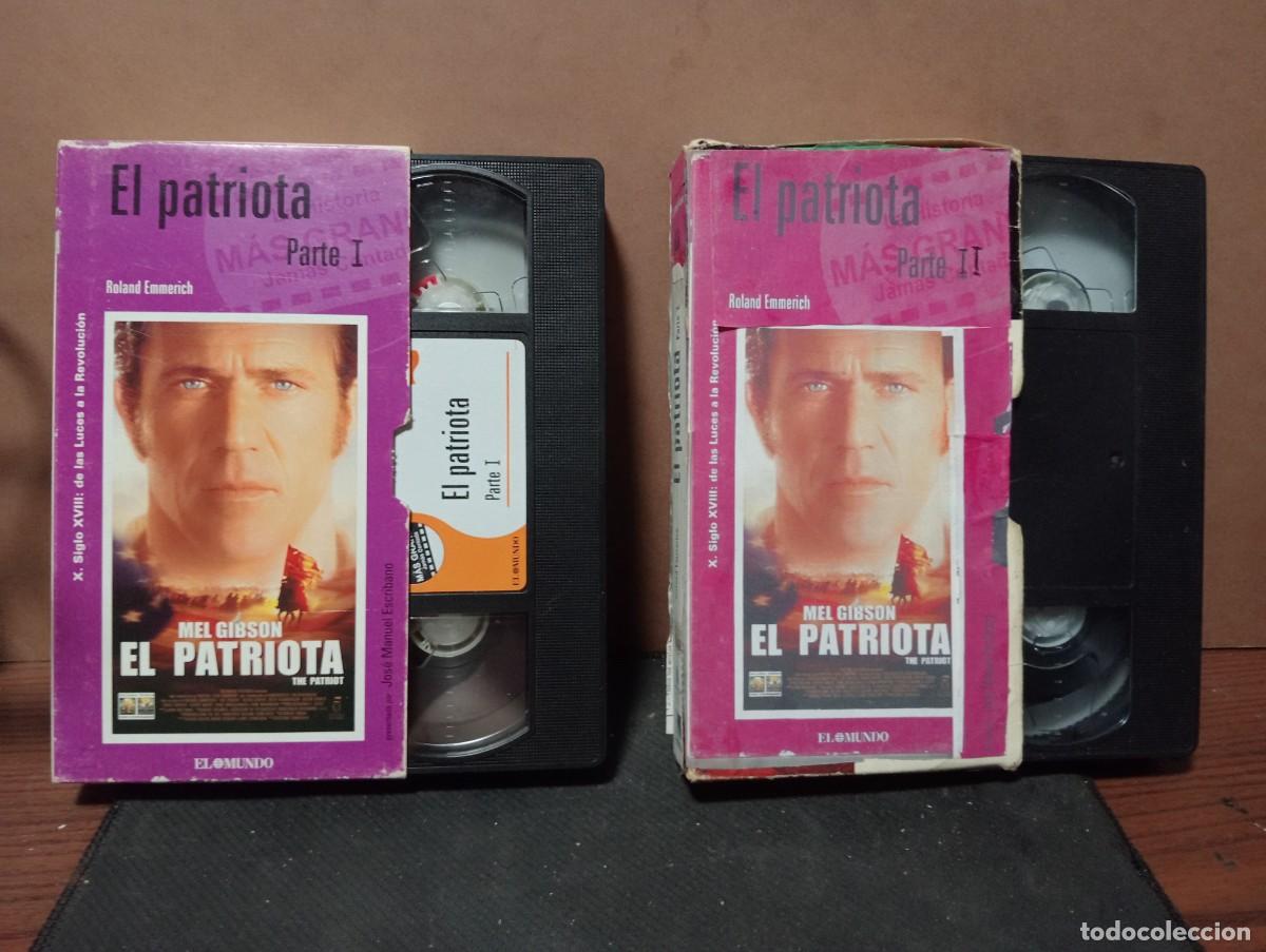 Cine: pelicula vhs &rdquo; El patriota &rdquo; en dos partes