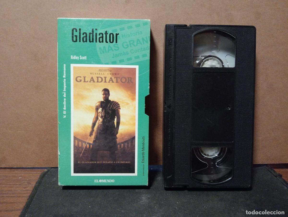 Cine: pelicula vhs &rdquo; Gladiator &rdquo; como nueva