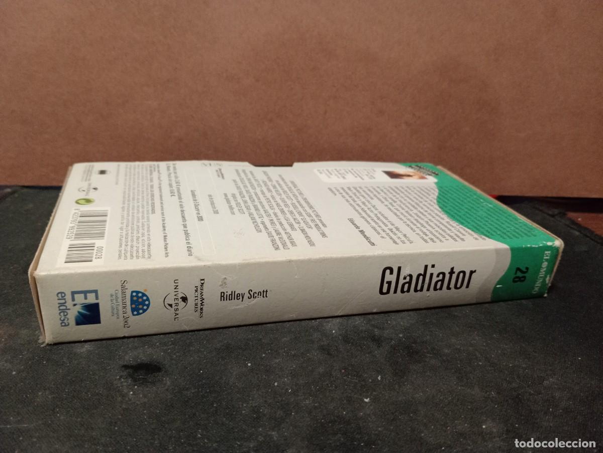 Cine: pelicula vhs &rdquo; Gladiator &rdquo; como nueva - Foto 3
