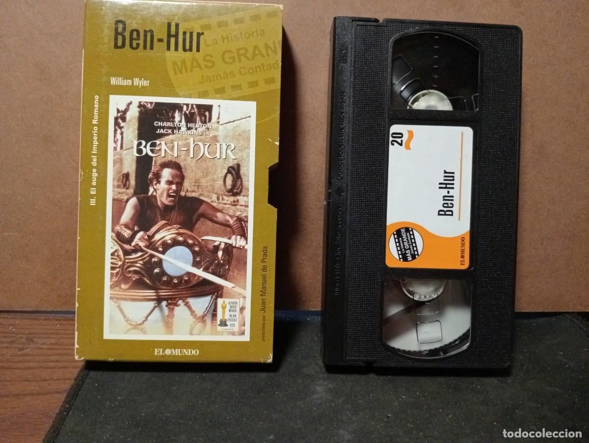 Cine: pelicula vhs &rdquo; Ben - Hur &rdquo; como nueva