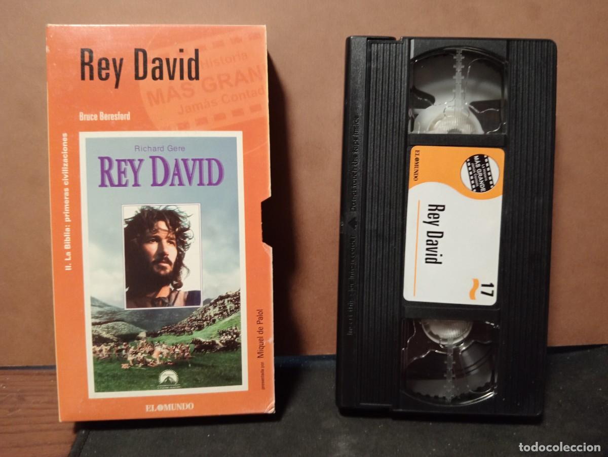 Cine: pelicula vhs &rdquo; Rey David &rdquo; cinta como nueva
