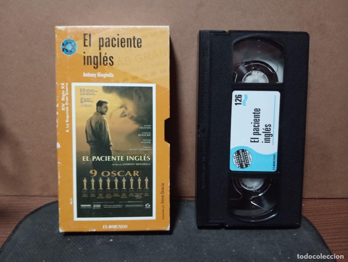 Cine: pelicula vhs &rdquo; El paciente ingles&rdquo; cinta como nueva