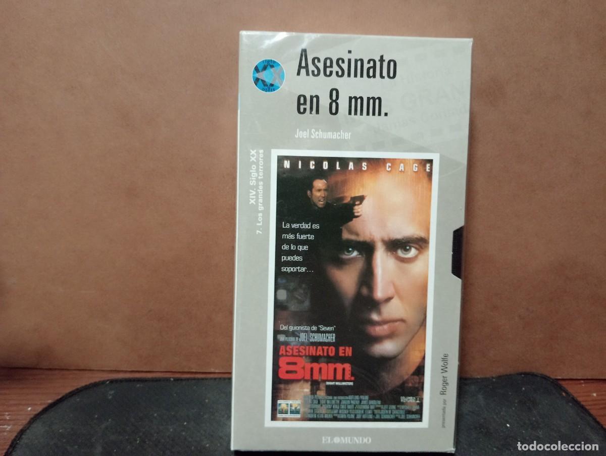 Cine: pelicula vhs &rdquo; Asesinato en 8 mm.&rdquo; cinta como nueva