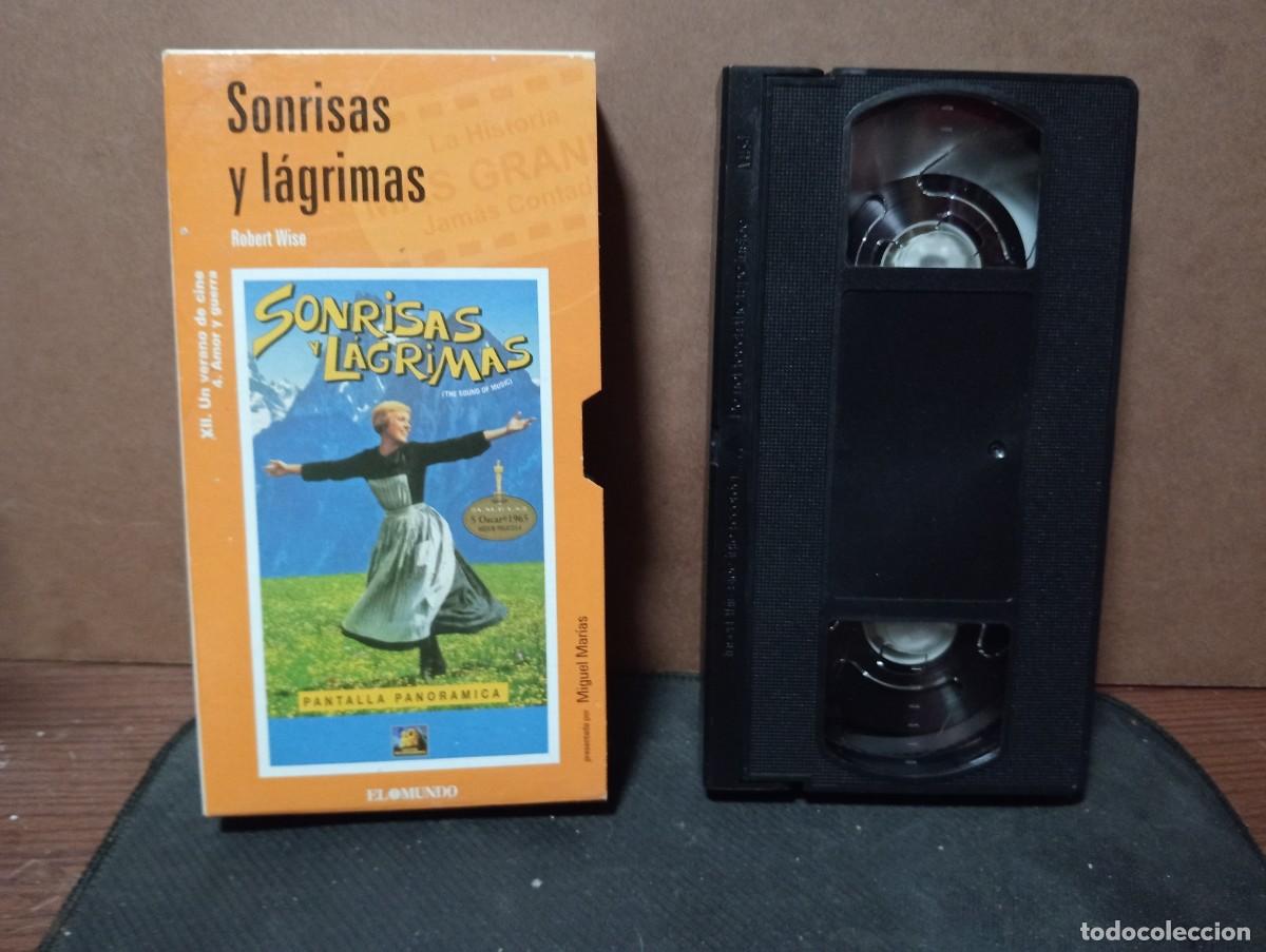 Cine: pelicula vhs &rdquo;Sonrisas y lagrimas&rdquo; cinta como nueva
