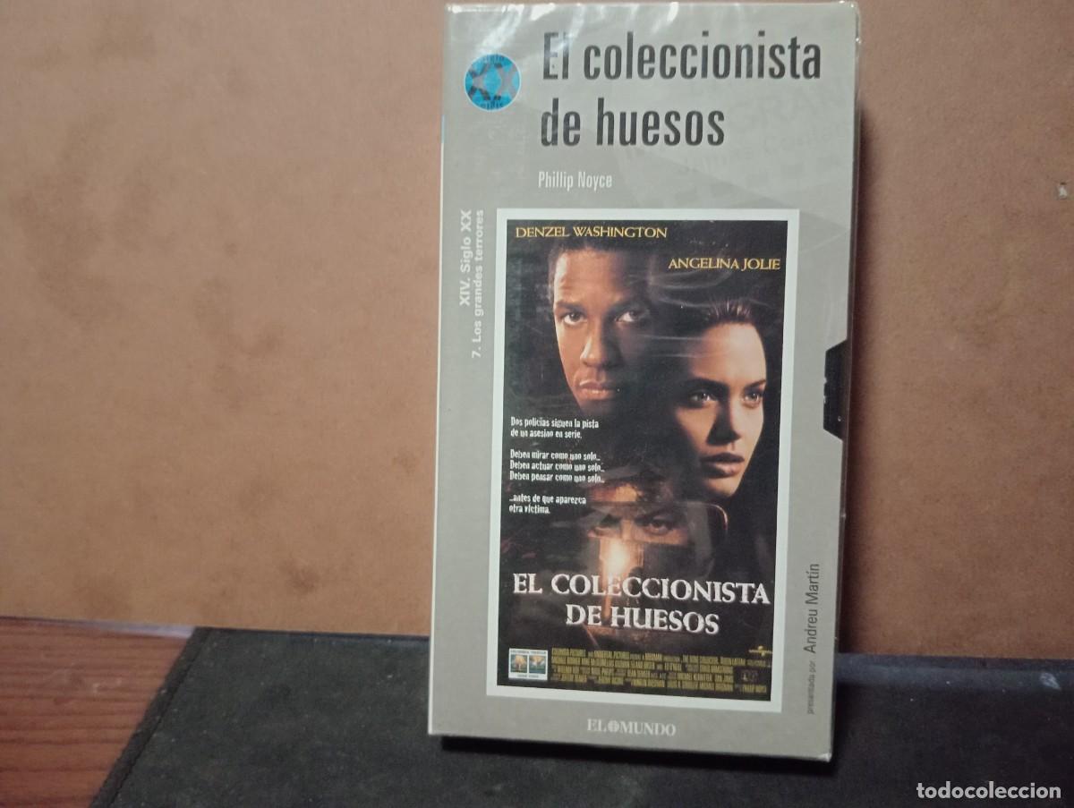 Cine: pelicula vhs &rdquo;El coleccionista de huesos&rdquo; precintada
