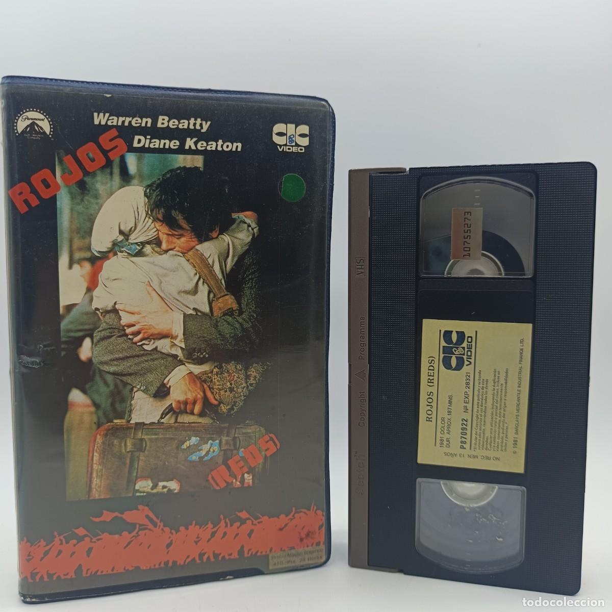 Cine: Rojos (Reds) &ndash; VHS CIC Video &ndash; Warren Beatty Diane Keaton Jack Nicholson &ndash; pel&iacute;cula 1981