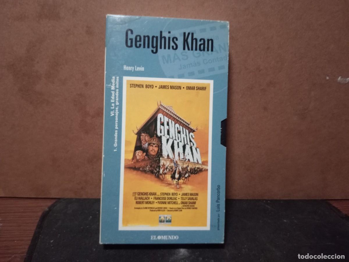 Cine: pelicula vhs&rdquo; Genghis Khan&rdquo; cinta como nueva