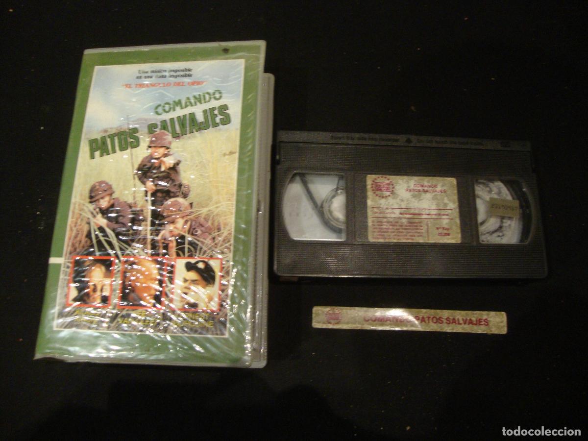 Cine: VIDEO VHS COMANDO PATOS SALVAJES