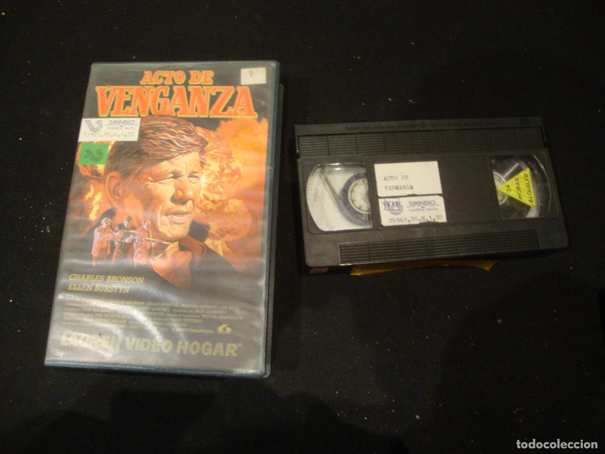 Cine: VIDEO VHS ACTO DE VENGANZA