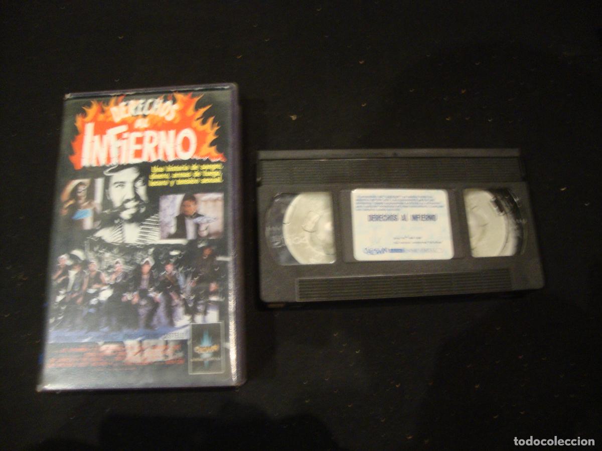 Cine: VIDEO VHS DERECHOS AL INFIERNO