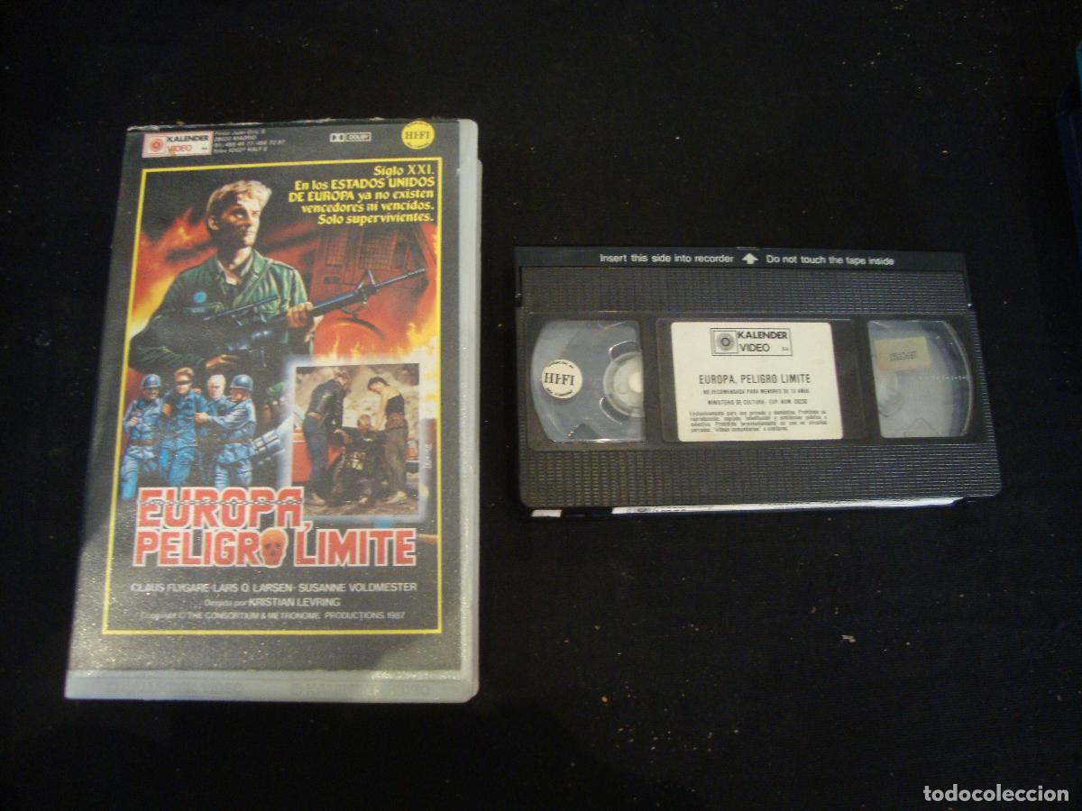 Cine: VIDEO VHS EUROPA PELIGRO LIMITE