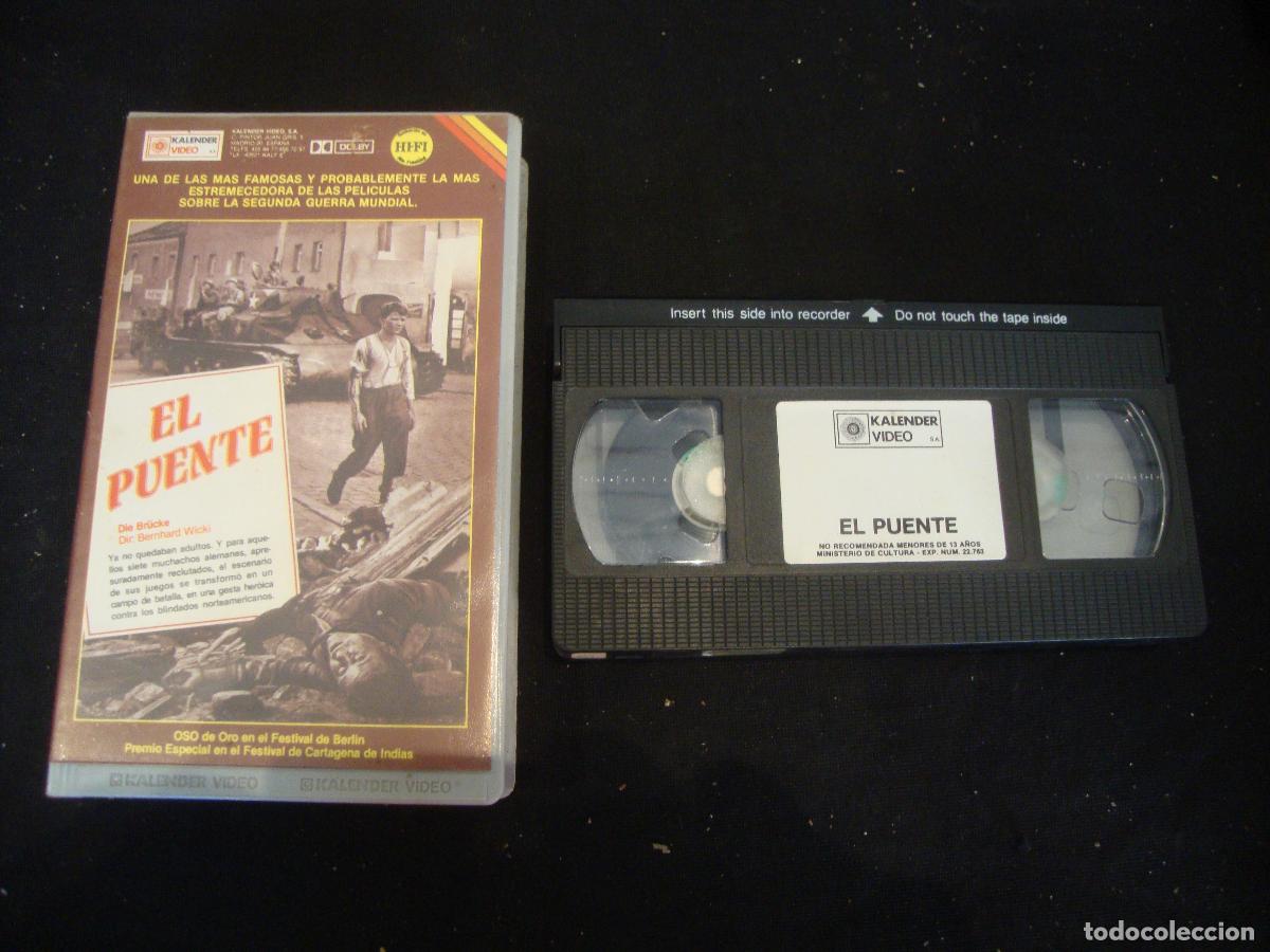 Cine: VIDEO VHS EL PUENTE UNA DE LAS MAS.....