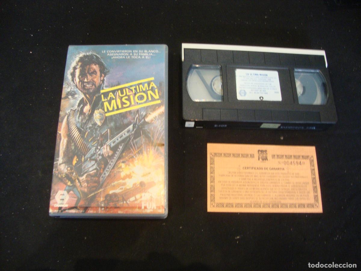 Cine: VIDEO VHS LA ULTIMA MISION