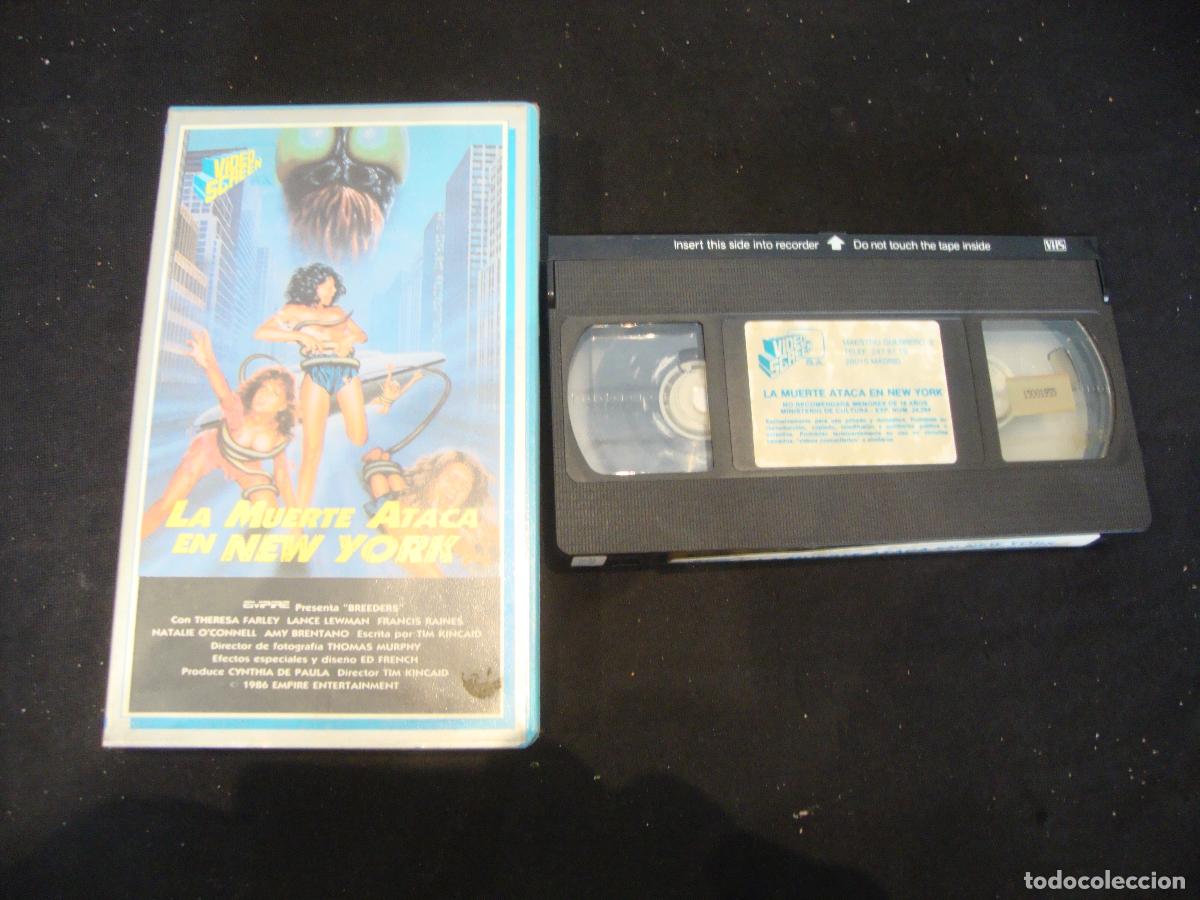 Cine: VIDEO VHS LA MUERTE ATACA EN NEW YORK