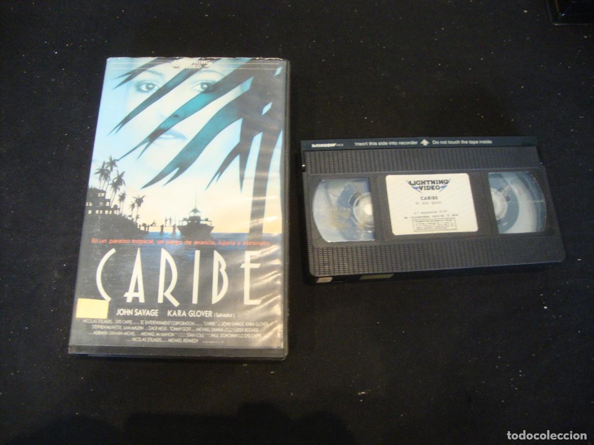 Cine: VIDEO VHS CARIBE LA ACCION SE .......