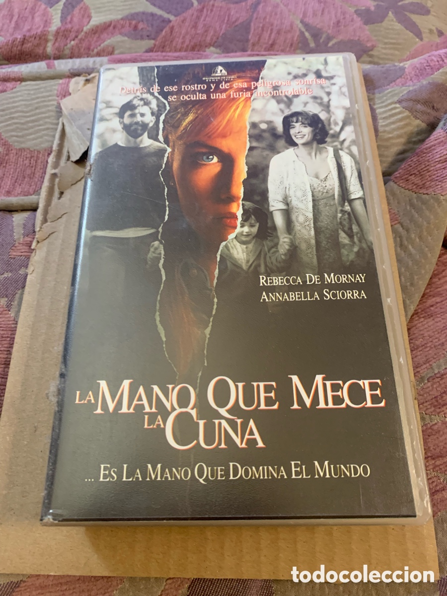 Cine: La mano que mece la cuna lote VHS terror ver descripci&oacute;n