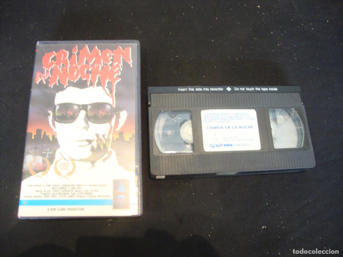 Cine: VIDEO VHS CRIMEN EN LA NOCHE