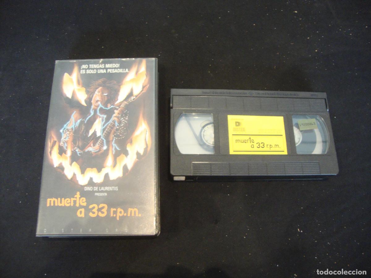Cine: VIDEO VHS MUERTE A 33 RPM