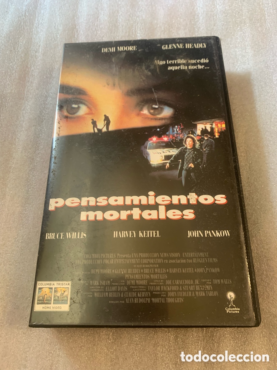Cine: Pensamiento mortales VHS lote terror vhs ver descripccion