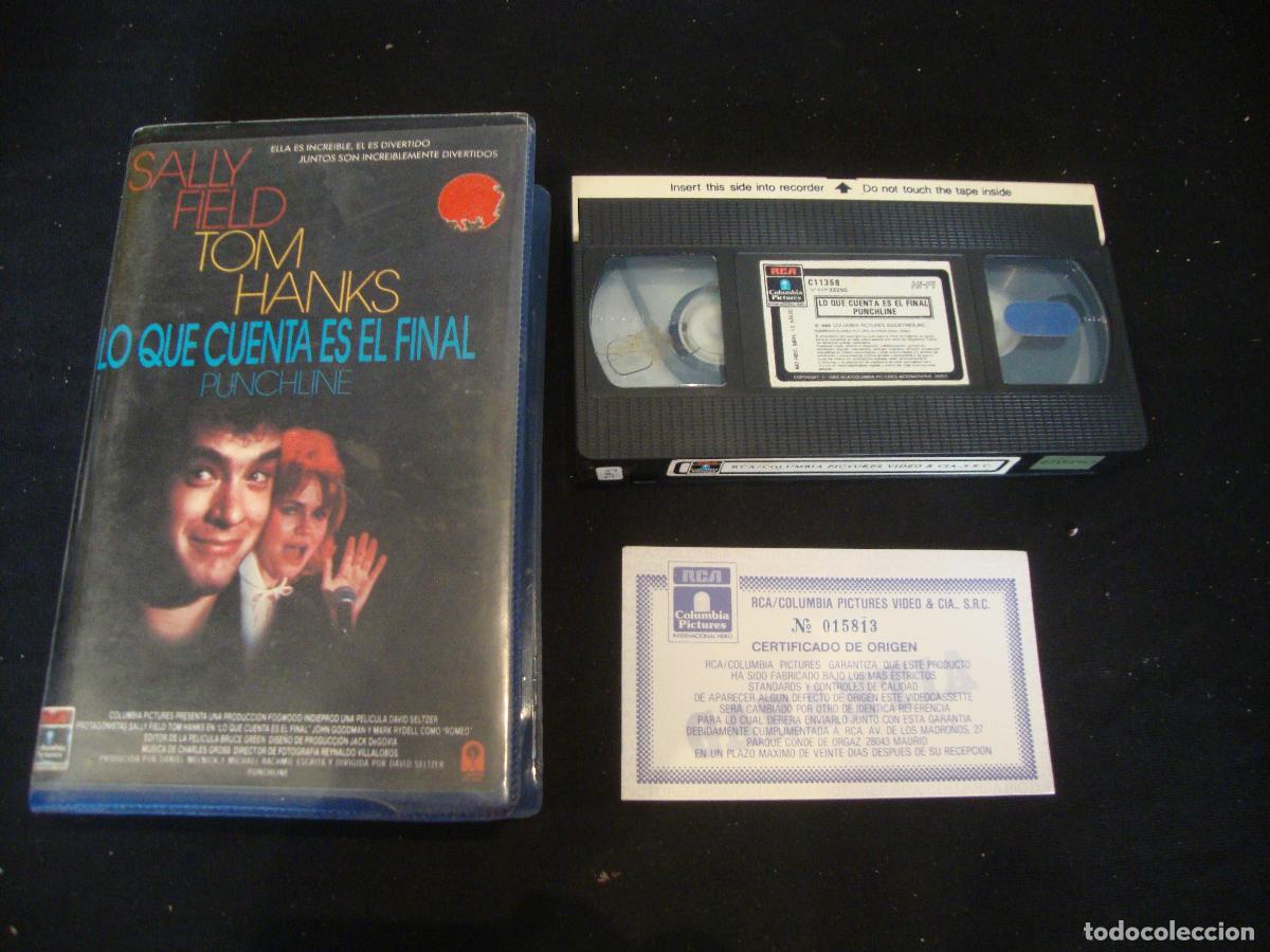 Cine: VIDEO VHS LO QUE CUENTA ES EL FINAL