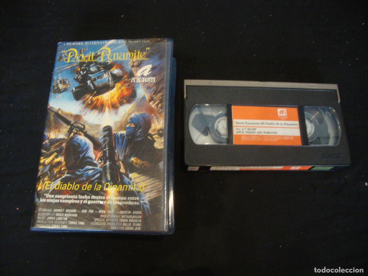 Cine: VIDEO VHS EL DIABLO DE LA DINAMITA