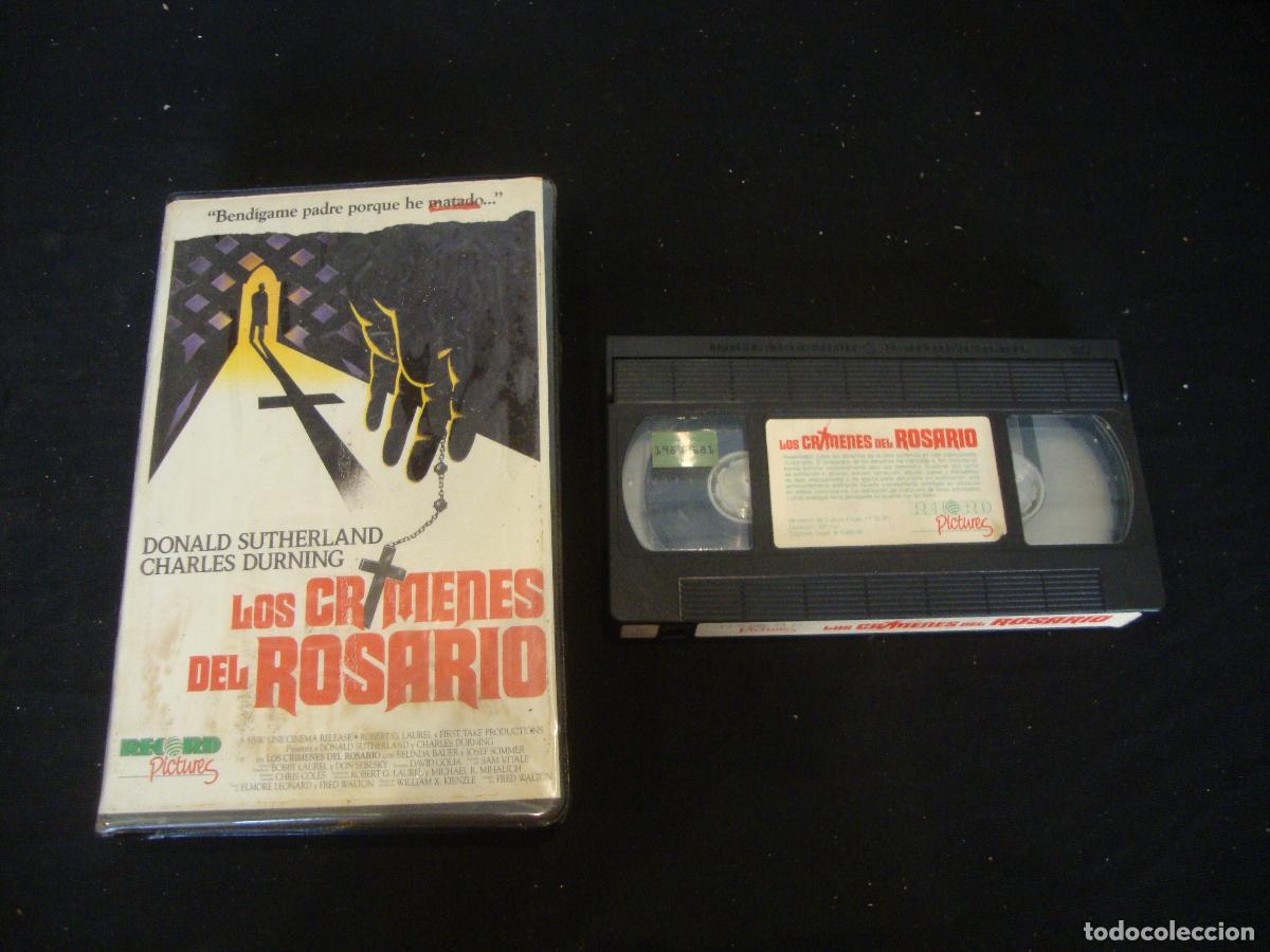 Cine: VIDEO VHS LOS CRIMENES DEL ROSARIO
