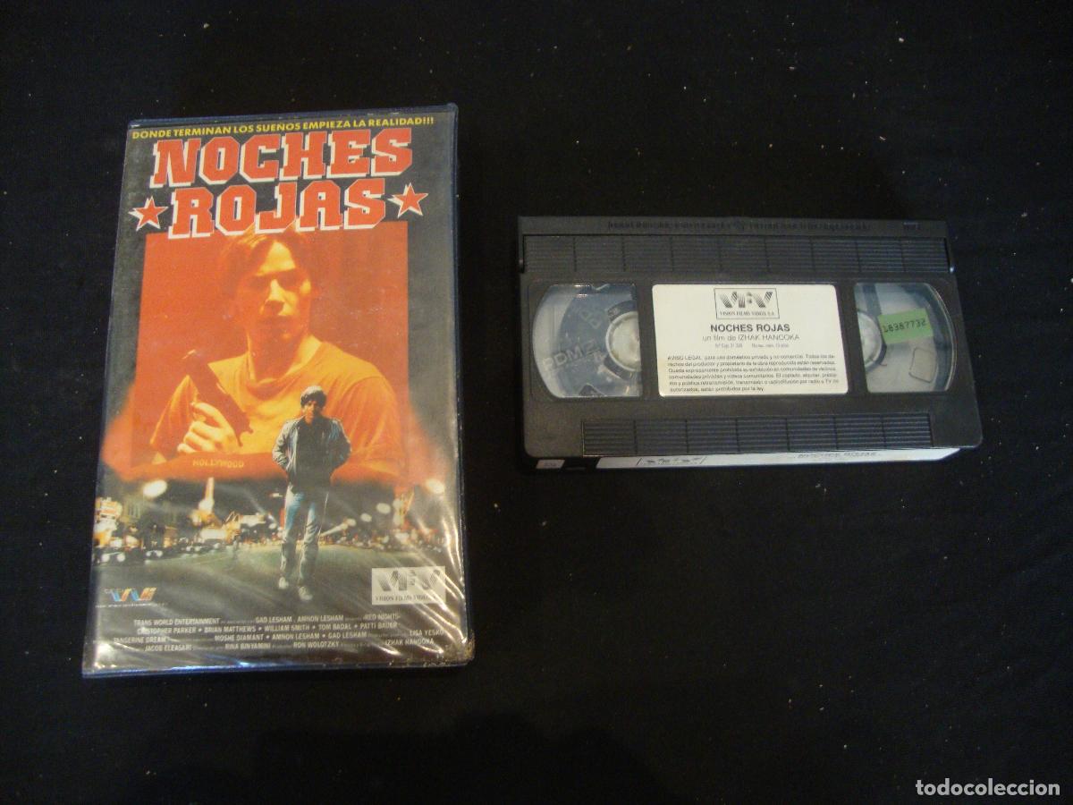 Cine: VIDEO VHS NOCHES ROJAS