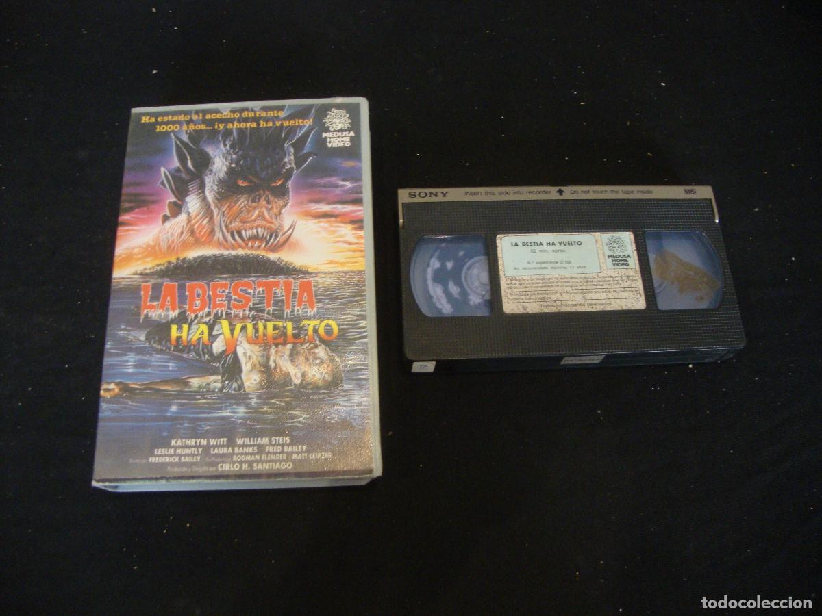 Cine: VIDEO VHS LA BESTIA HA VUELTO