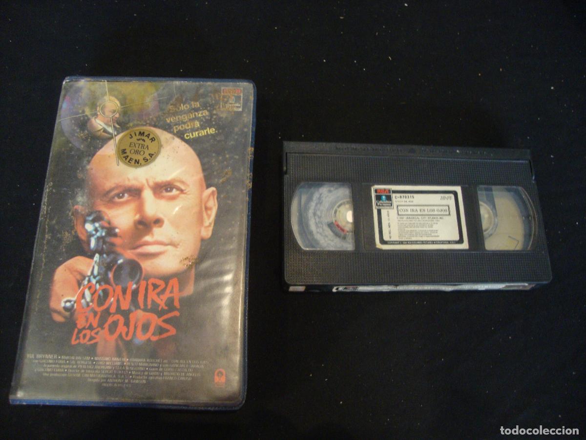 Cine: VIDEO VHS CON IRA EN LOS OJOS