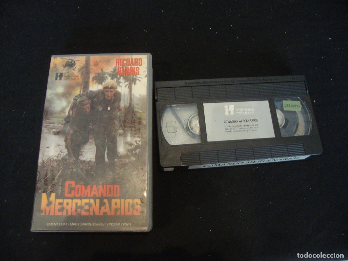 Cine: VIDEO VHS COMANDO MERCENARIOS