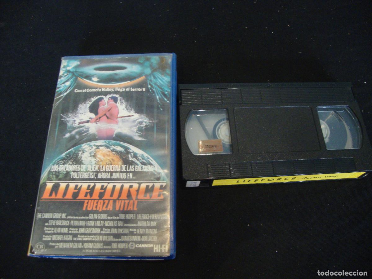 Cine: VIDEO VHS LIFEFORCE FUERZA VITAL