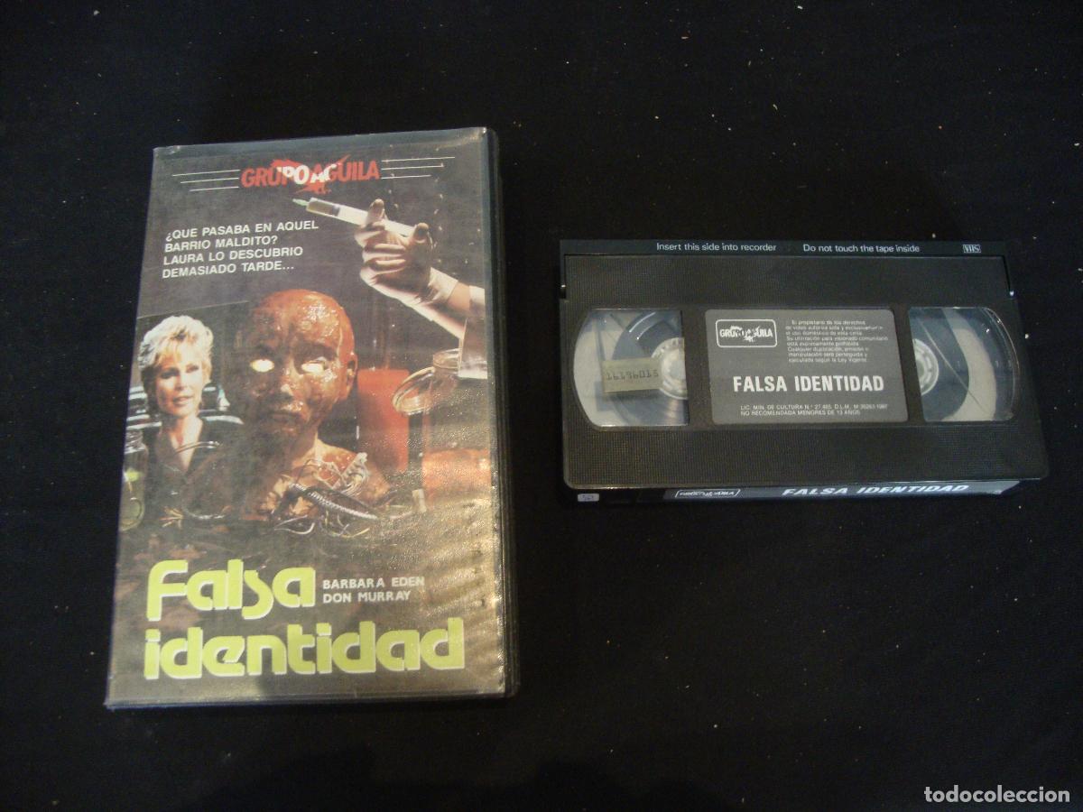 Cine: VIDEO VHS FALSA IDENTIDAD