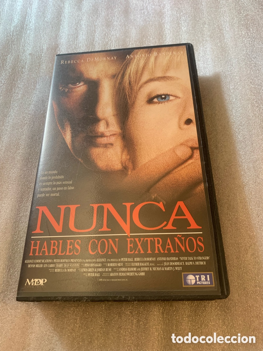 Cine: Nunca hables con extra&ntilde;os lote VHS terror ver descripccion