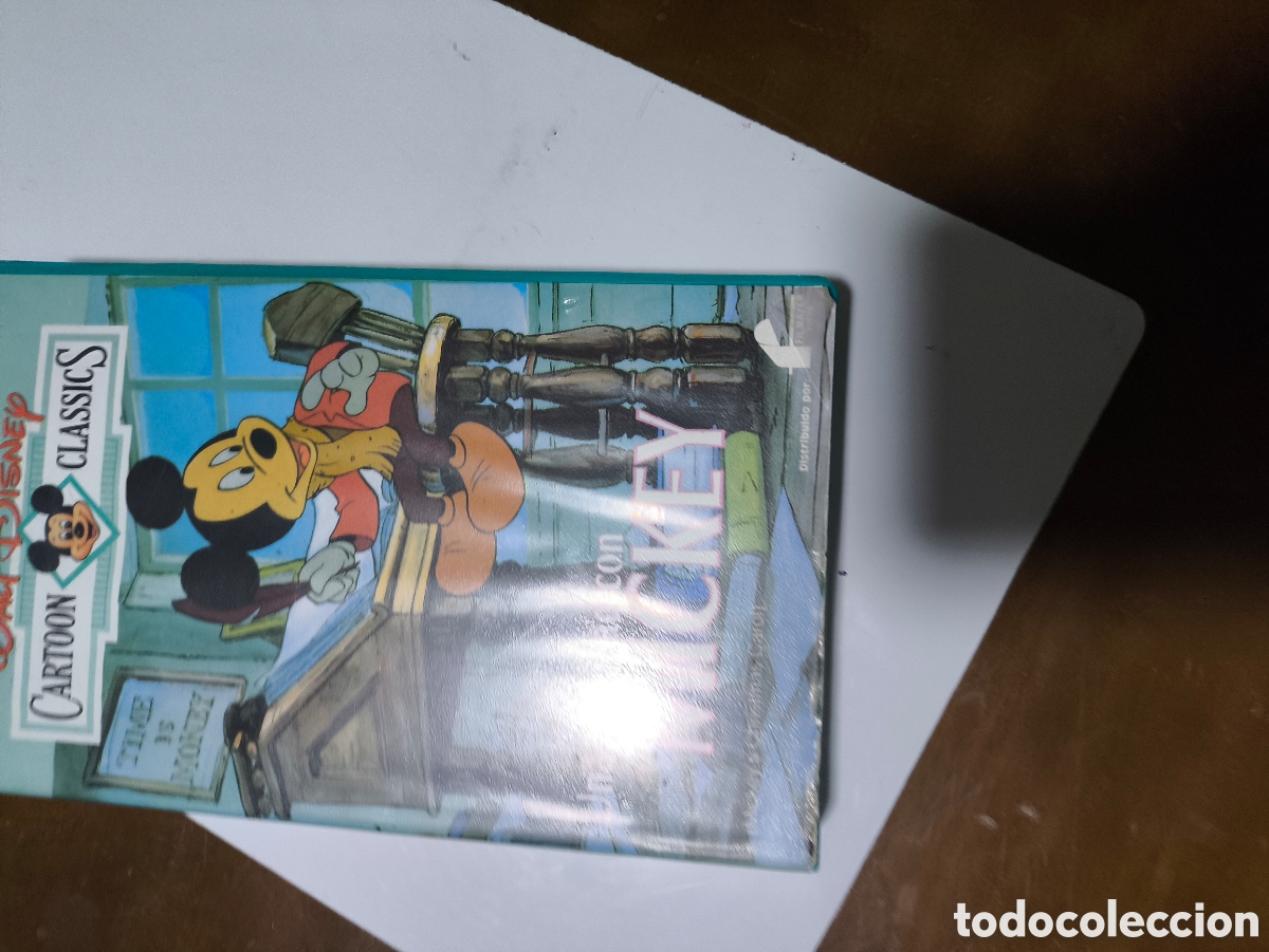 Cine: VHS de una Navidad con mickey .lote U.n.4