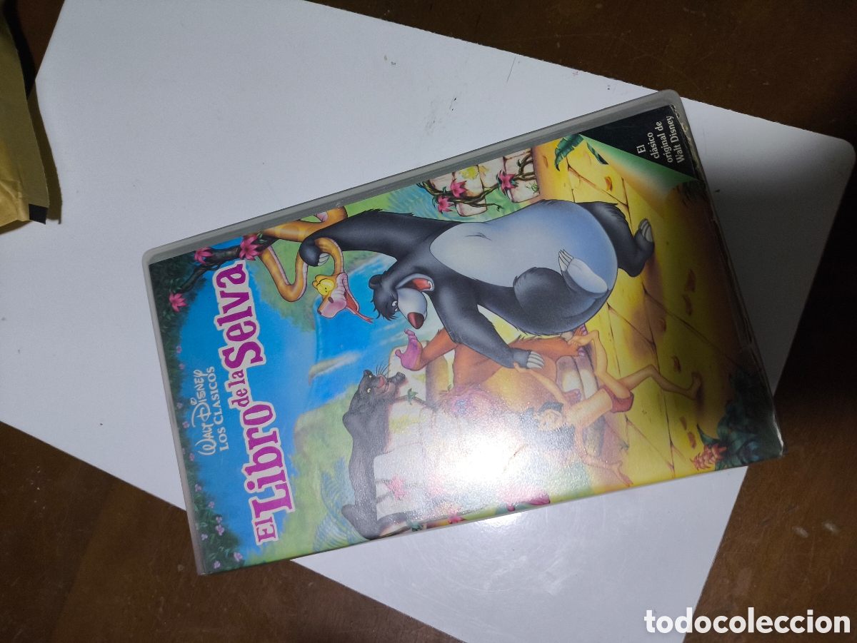 Cine: VHS de el libro de la selva.lote.E.n.2
