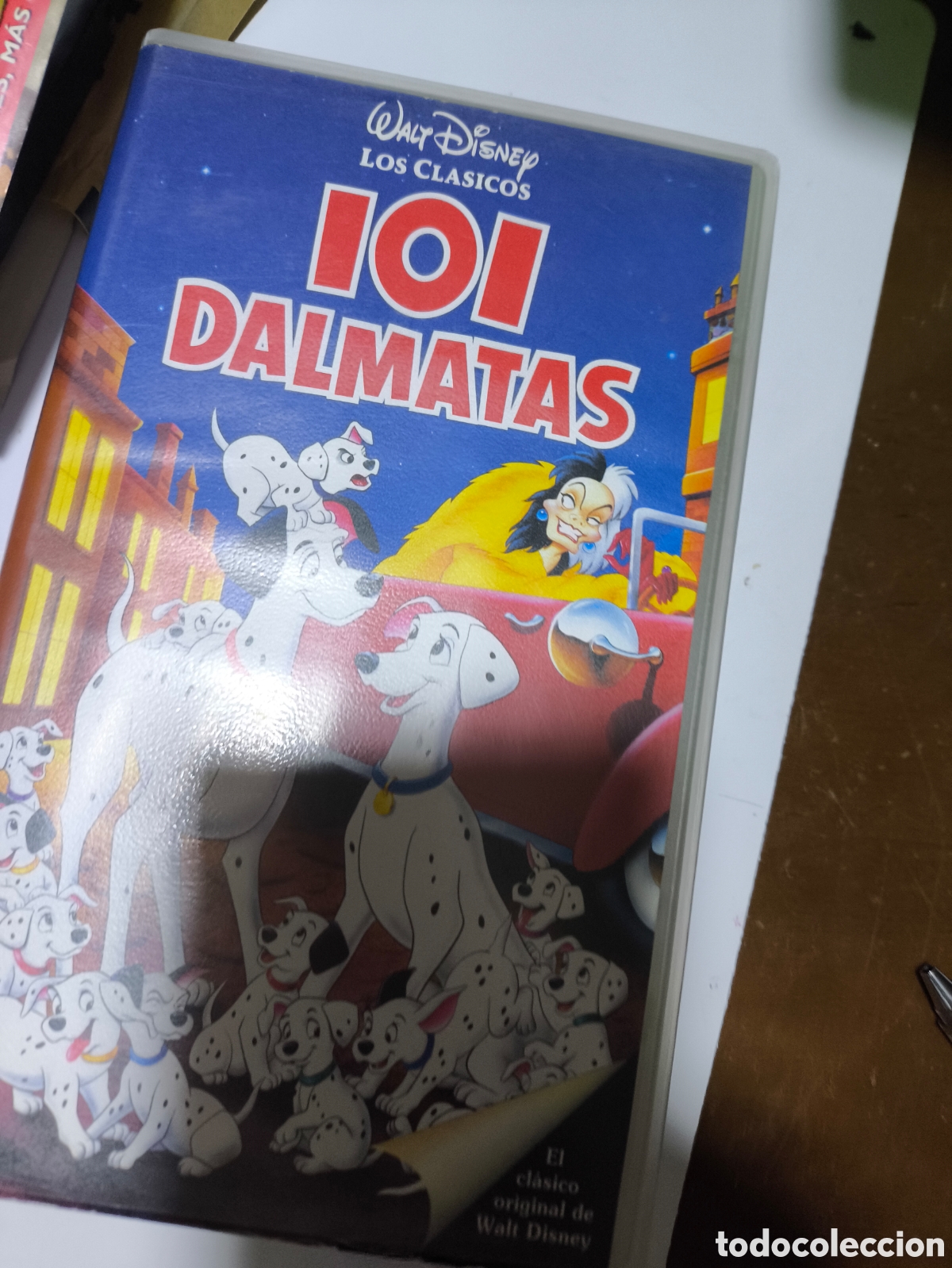 Cine: VHS de 101 d&aacute;lmatas.lote.D.n.16