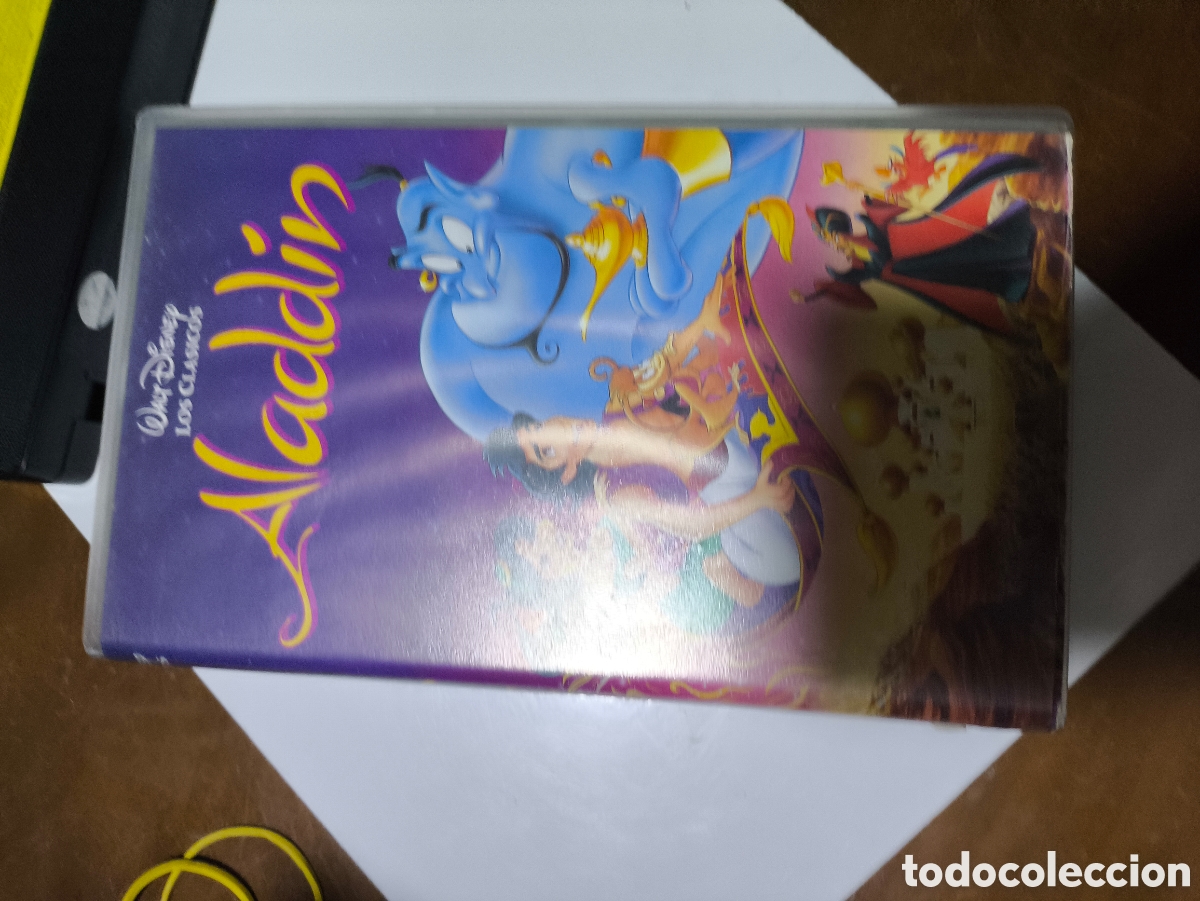 Cine: VHS de Aladino.lote.A.n.15