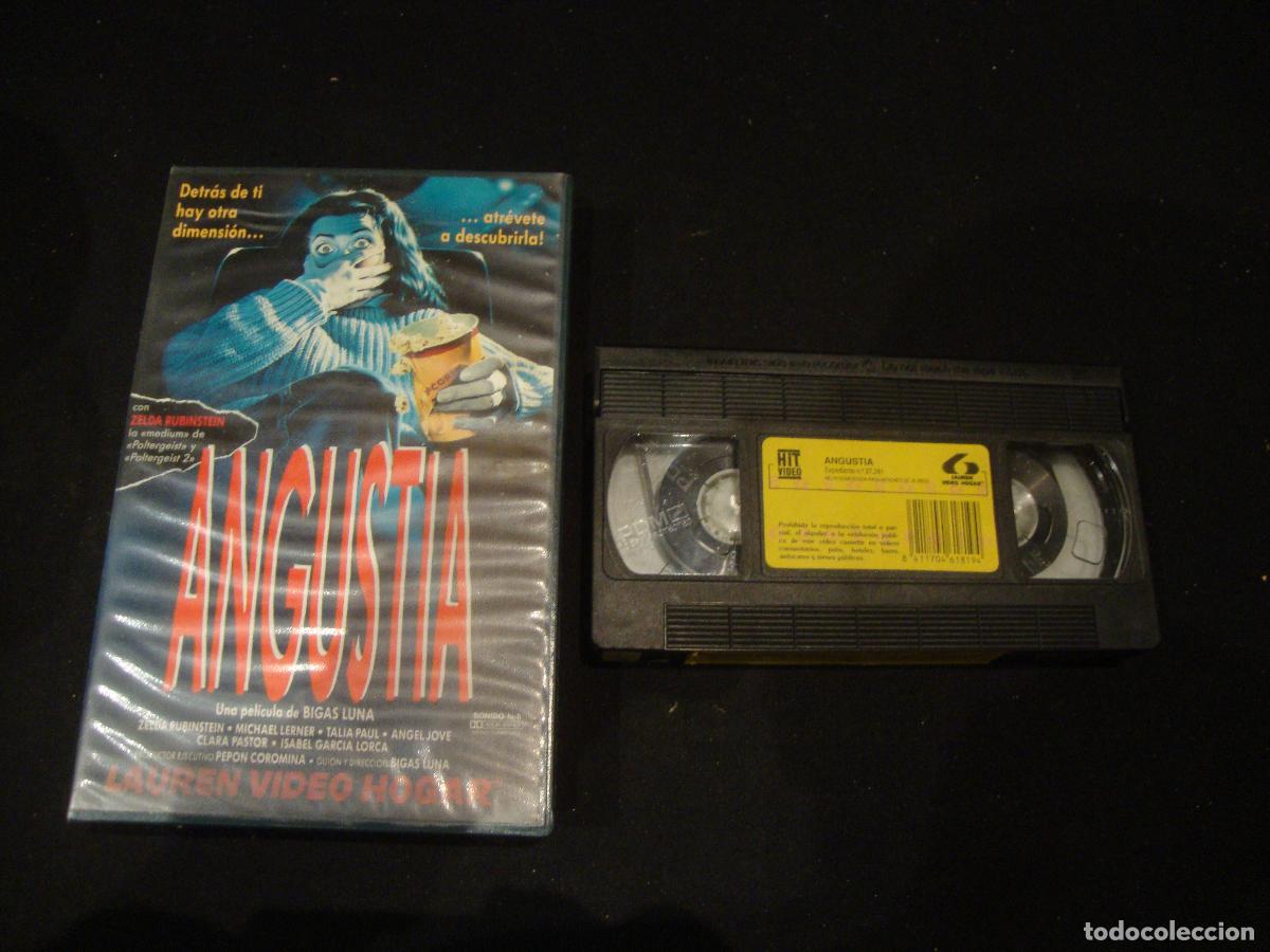 Cine: VIDEO VHS ANGUSTIA DETRAS DE TI ......