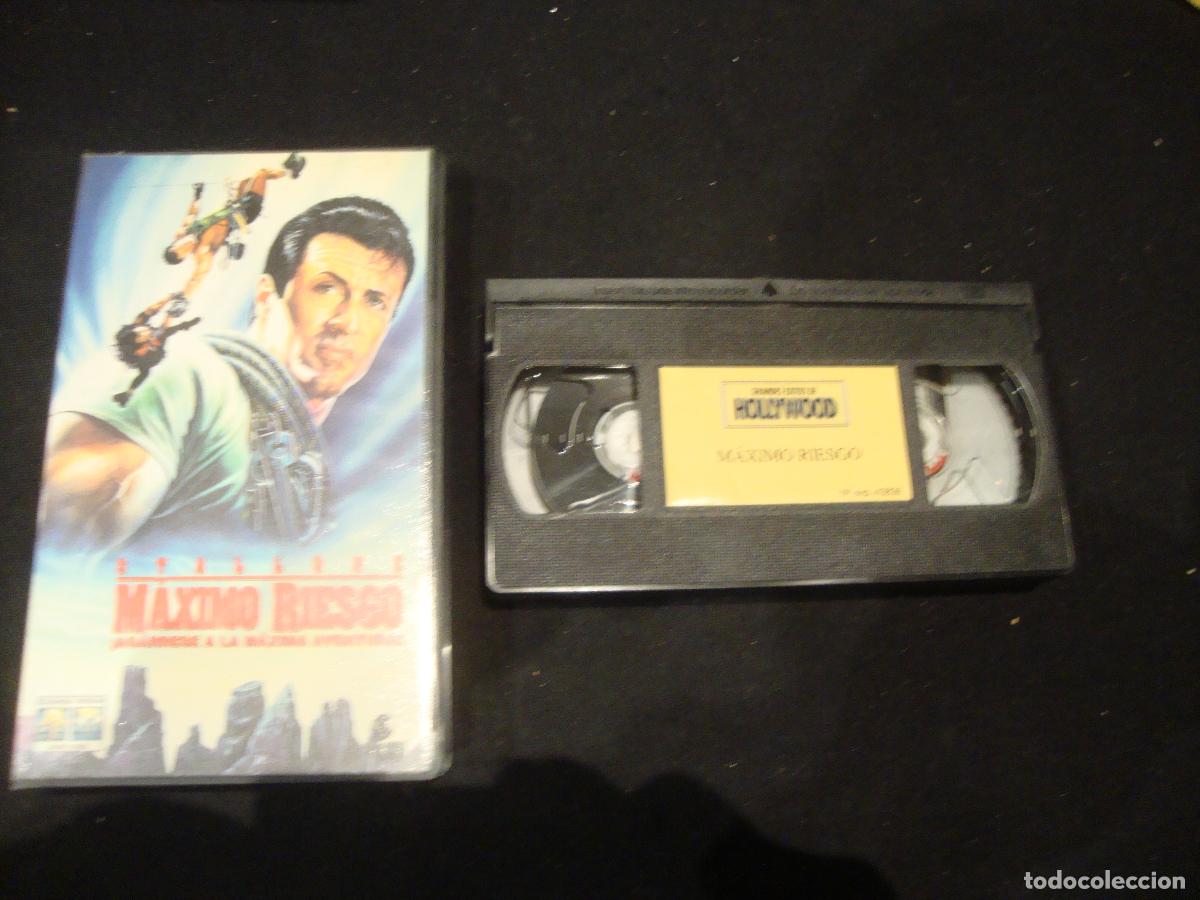 Cine: VIDEO VHS MAXIMO RIESGO