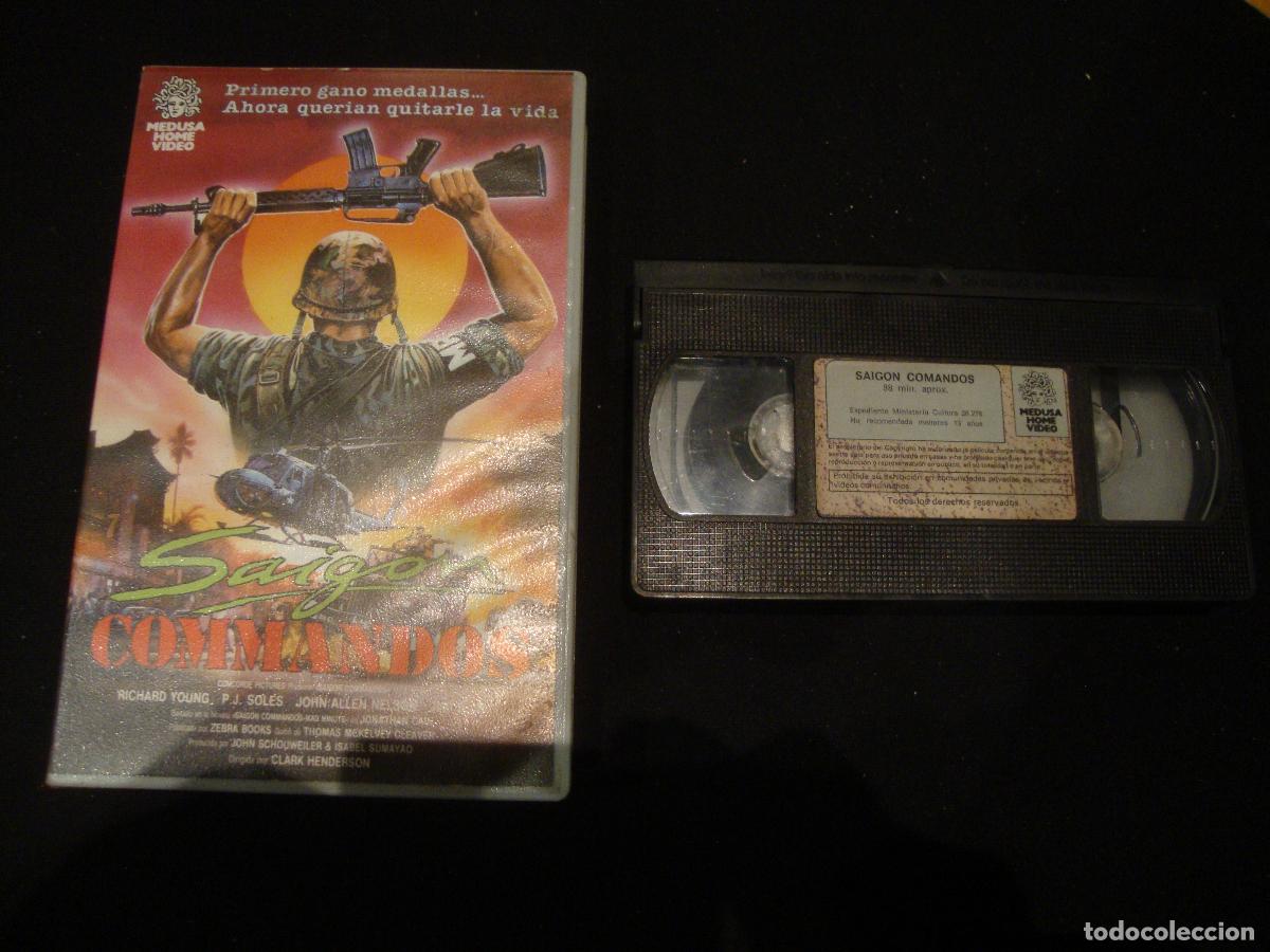 Cine: VIDEO VHS SAIGON COMANDOS