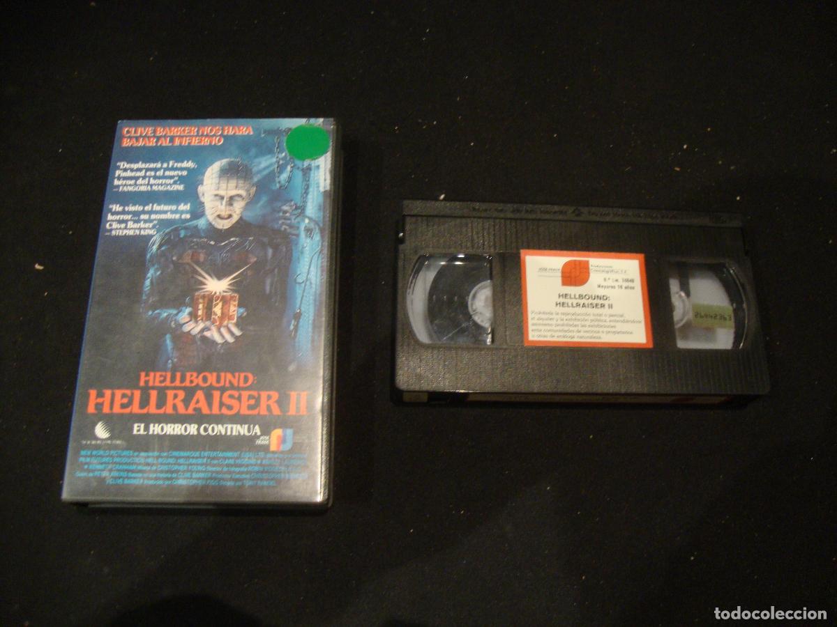 Cine: VIDEO VHS HELLBOUND HELLRAISER II