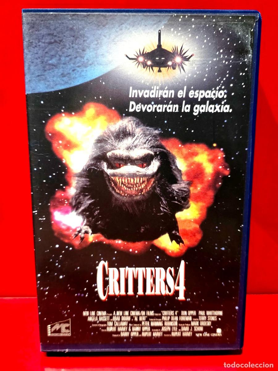 Cine: CRITTERS 4 (1992)- RUPERT HARVEY, DON KEITH OPPER, ANGELA BASSETT - TERROR CAJA GRANDE