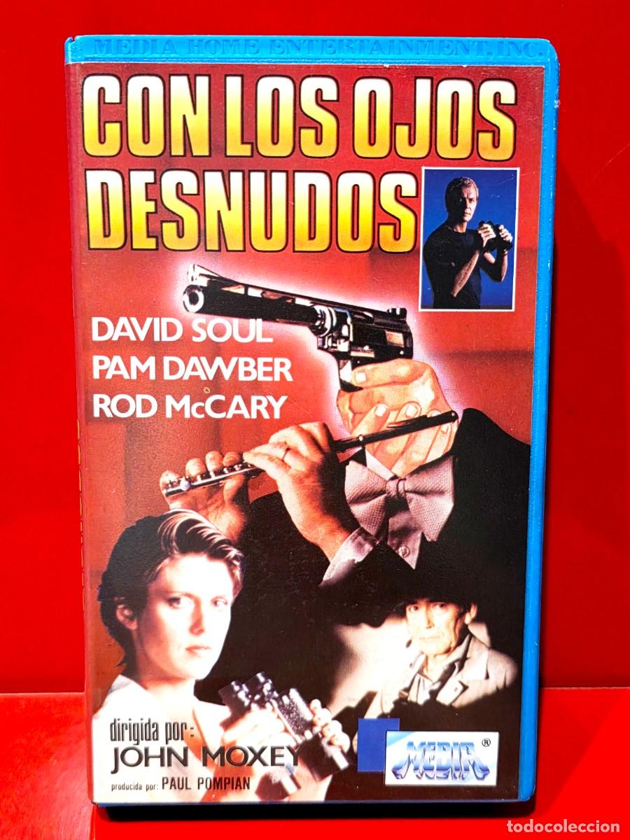Cine: CON LOS OJOS DESNUDOS - DAVID SOUL - PAM DAWBER - RAREZA ESPIA VECINAS PRISMATICOS