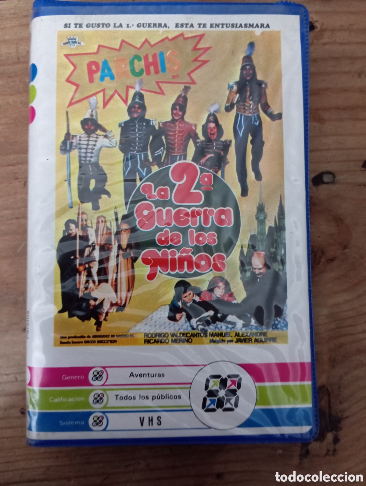 Cine: PARCHIS - LA 2 GUERRA DE LOS NI&Ntilde;OS , 1983 / VHS