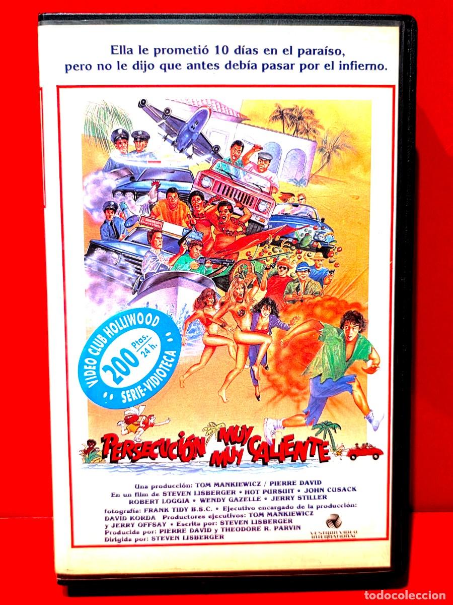 Cine: PERSECUCION MUY MUY CALIENTE (1987) - John Cusack Robert Loggia - 1&ordf; EDIC