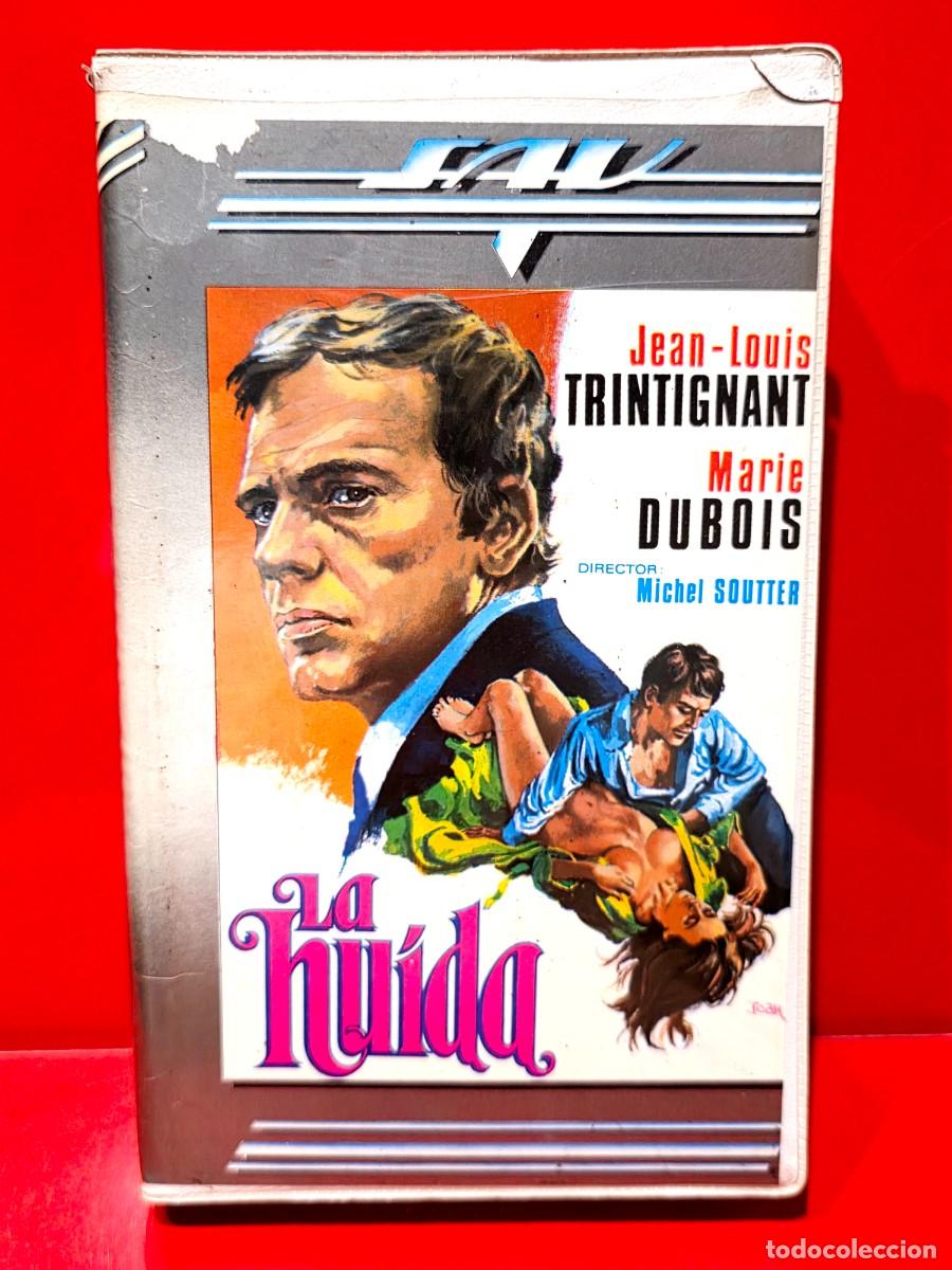 Cine: LA HUIDA (1973) - JEAN LOUIS TRINTIGNANT, MARIE DUBOIS - DESCATALOGADA