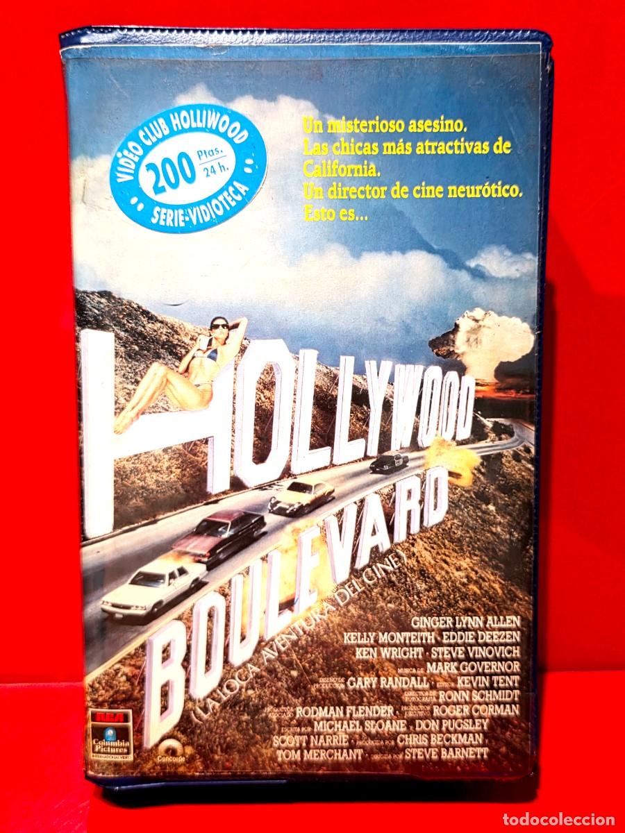 Cine: HOLLYWOOD BOULEVARD (LA LOCA AVENTURA DEL CINE) (1989) - NUNCA EN TC