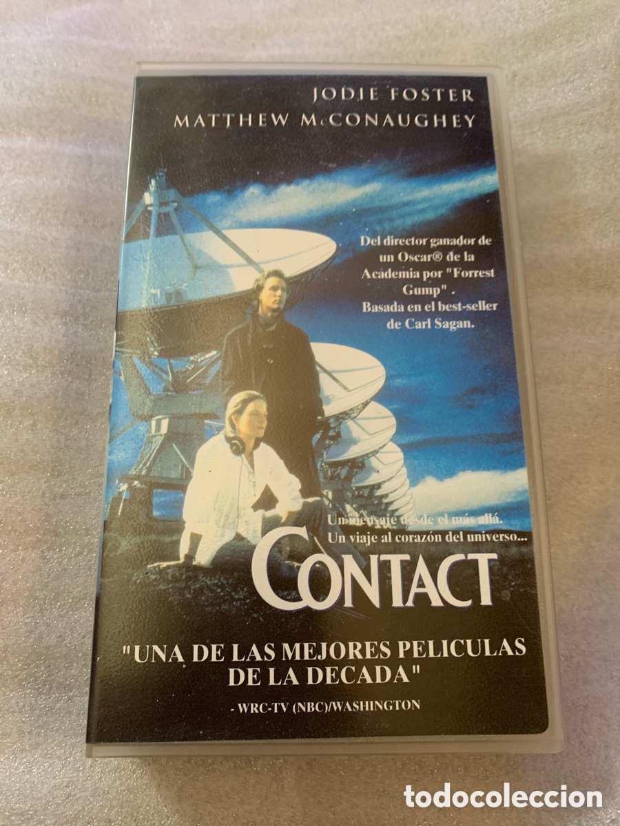 Cinema: Contact VHS lote ciencia ficci&oacute;n pel&iacute;cula ver descripci&oacute;n