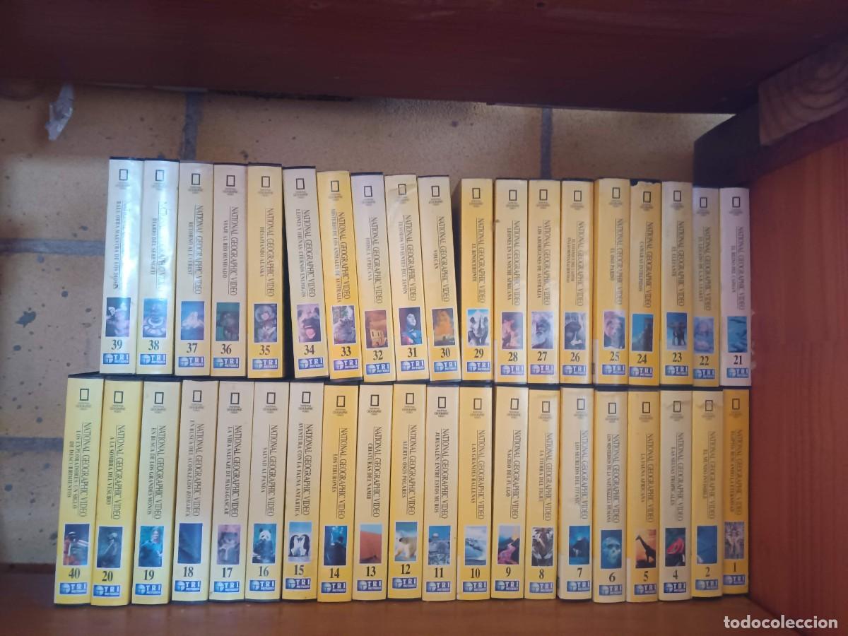 Cine: Colecci&oacute;n completa 1982-1988 VHS Nacional Geographic